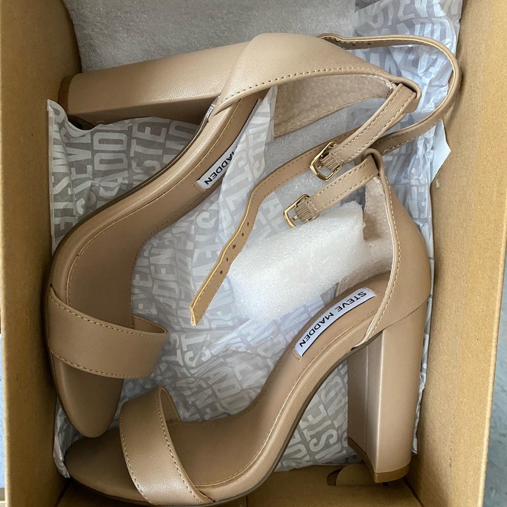 Steve Madden blush Carrson Women's Heels 6.5